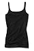 Womens Girls Basic Cami Top Layering Shapewear Camisole Clothing Solid Plus Size
