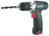 Metabo 6.00091.50 Kompaktschrauber PowerMaxx12 Basic 10,8V 2 Akkus