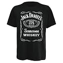 Jack Daniels Classic Logo Black Mens Medium Black