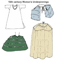 18th Century Women's Underpinnings Pattern