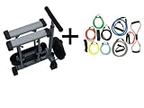 Wacces Leg Pro Exercise Machine With Twist Board And 16 Pc Resistance Bands For P90X Or Any Fitness Program