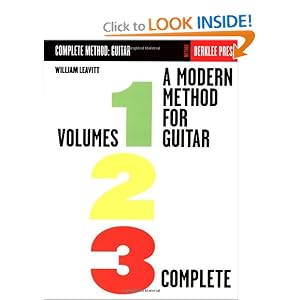 A Modern Method for Guitar - Volumes 1, 2, 3 Complete (Berklee Methods) by William Leavitt