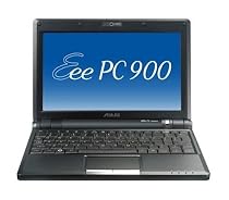Asus Eee PC 900A-BF 22,6 cm (8,9 Zoll) WVGA Netbook (Intel Atom N270 1,6GHz, 1GB RAM, 8GB SSD, Linux) schwarz
