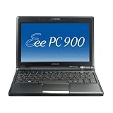 Asus Eee PC 900A-BF 22,6 cm (8,9 Zoll) WVGA Netbook (Intel Atom N270 1,6GHz, 1GB RAM, 8GB SSD, Linux) schwarzvon "ASUS Computer"