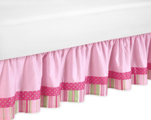 Queen Kids Childrens Bed Skirt for Jungle Friends Bedding Sets by Sweet Jojo Designs