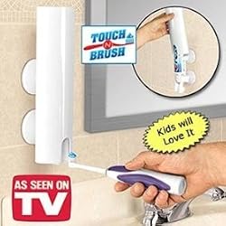 Touch N Brush Hands Free Toothpaste Dispenser As Seen On TV by Cava