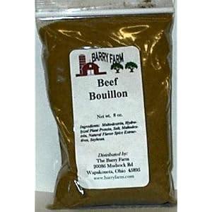 Beef Broth Powder, 8 oz. by Barry Farm Foods