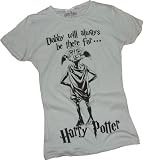 Dobby -- Harry Potter and the Deathly Hallows Crop Sleeve Fitted Juniors T-Shirt