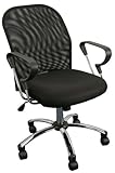 Mid-Back Mesh Office Chair with Chrome Base