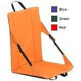 Pacific Outdoor Equipment Insul-Seat Stretch Base Backpacking Chair (Color: Orange)