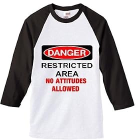 DANGER NO ATTITUDE ALLOWED RED Jersey