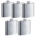 6 oz. Stainless Steel Hip Flask (Pkg. of 5)