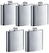 6 oz. Stainless Steel Hip Flask (Pkg. of 5)