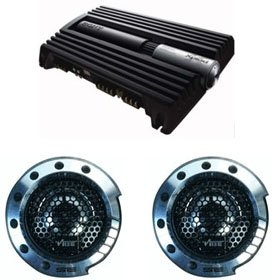 Sony-Vibe Pack With Sony XM-ZR604 3/4 Channel Amplifier and Vibe SE-K10 1" Tweeters **FREE GIFT WHEN YOU ORDER THIS ITEM FROM NEW IMAGE CAR HIFI**