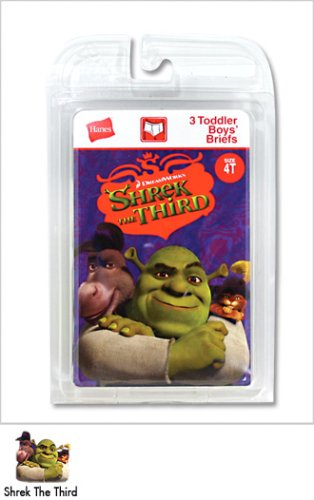 Buy Hanes Shrek the Third Toddler Boys briefs 3 Pack – 32TSK3