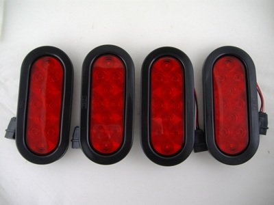(4) Red 10 LED 6