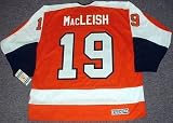 RICK MacLEISH Philadelphia Flyers 1974 CCM Vintage Throwback Away Hockey Jersey, 2XL