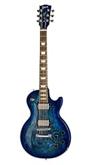 Cheap Product Gibson Anniversary Flood Les Paul Electric Guitar, Blue Swirl Onsale