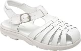Infant Girls' Stride Rite Georgia (8.5 XW Infant in White Leather)