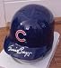 Ernie Banks Hand Signed Autographed Chicago Cubs Mini Batting Helmet
