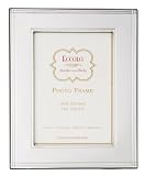 Italian Sterling Silver Picture Frame - Chased Border