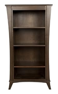 Kidz Decoeur Long Beach Bookcase, Chocolate