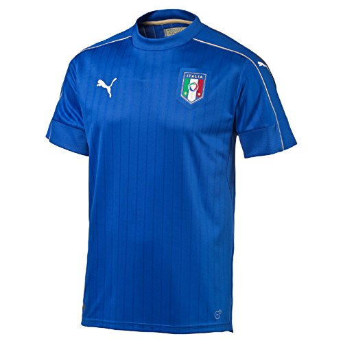 PUMA Herren Trikot FIGC Italia Home Shirt Replica, team power blue-white, L, 748933 01