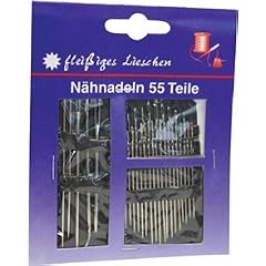 55-teiliges N�hnadel-Set # 55 verschiedene N�hnadeln Stopfnadeln auf Karte f�r fast jeden Anla�