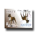 Boxer Dishwasher Magnet