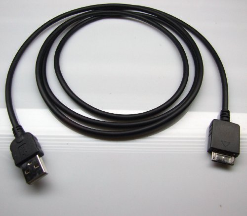 Sync and Charge USB Cable for Sony Walkman MP3 Player (Fits: NW-A800, NW-A805, NW-A806, NW-A808, NW-A808/S, NW-A820, NW-S603, NW-S605, NW-S703F, NW-S705F, NW-S706F, NW-S715F, NWZ-A820, NWZ-A826, NWZ-A828K, NWZ-A845, NWZ-E435F, NWZ-E443, NWZ-E443K, NWZ-E444, NWZ-E445, NWZ-S515, NWZ-S516, NWZ-S544, NWZ-S545, NWZ-S636F, NWZ-S639F, NWZ-S710F, NWZ-S739F, NWZ-X1050, NWZ-X1060, NWZ-A726, NWZ-A728, NWZ-A729, NWZ-A815, NWZ-A816, NWZ-A818, NWZ-A828, NWZ-A829, NWZ-E436F, NWZ-E438F, NWZ-S615F, NWZ-S616F, NWZ-S618F, NWZ-S638F, NWZ-S716F, NWZ-S718F, NWZ-S736F, NWZ-S738F)