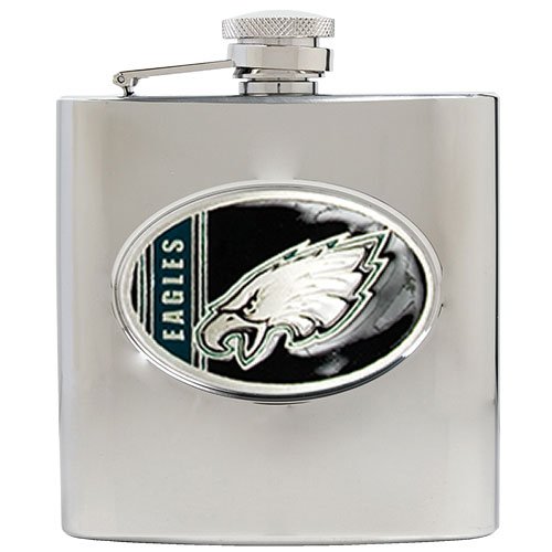 Philadelphia Eagles NFL 6oz Stainless Steel Hip Flask