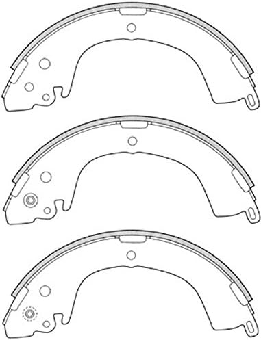 SB BS23718 - Japanese Manufactured, Premium Dust-less Brake Shoes