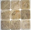 Sample of 4x4 Multi Brown Onyx Tumble Tiles