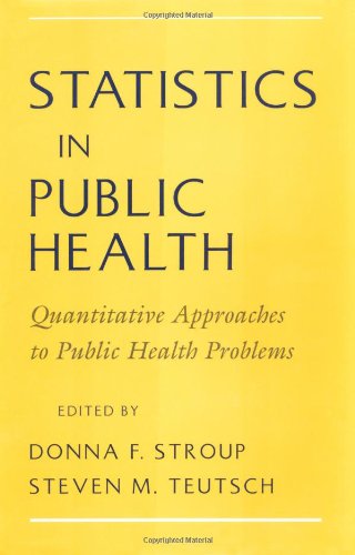 statistics in public health quantitative approaches to public health problems