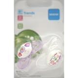 MAM Trends Silicone BPA Free Pacifiers 6 M+ Girl... by MAM