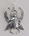 Sterling Silver Scarab Beetle Pendant Made in America [Jewelry]
