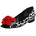 Beverly Feldman Women's Praline Peep Toe Flat