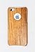 Generic eimolife Unique Handmade Natural Wood Wooden Hard bamboo Case Cover for iPhone 5 with free screen protector-zebrawood