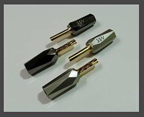 SSV Audio Banana Plugs for High Quality Termination 2 Pairs