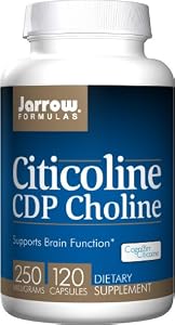 Jarrow Formulas Citicoline, CDP Choline, 250mg, 120 Count