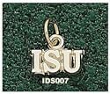 Idaho State Bengals 14KT Gold "ISU" 3/16" Charm