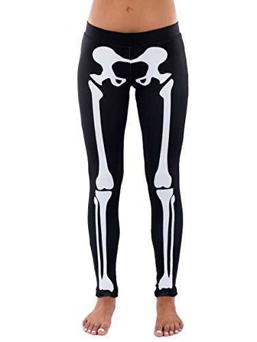 Skeleton Bones Halloween Leggings