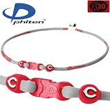 Phiten Titanium X30 Cincinnati Reds Mlb 22  Team Necklace