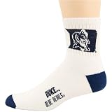 Duke Blue Devils White (501) 10-13 Team Logo Tall Socks