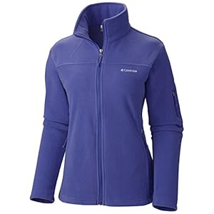 Columbia Women's Fast Trek II Full Zip Fleece Jacket, Purple Lotus, X-Small