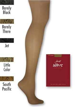Hanes Hosiery Alive - Full Support Sheer to Waist Sandalfoot 243_811