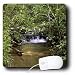 WhiteOak Photography Nature Scenes - A small waterfall in a stream - Mouse Pads