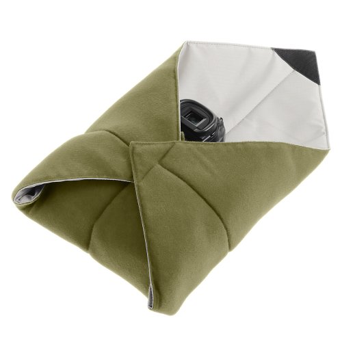Tenba 638-272 Messenger 16-Inch Portable Protective Wrap for Lenses, Flashes, Camera Bodies and Electronics (Olive)
