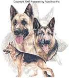 Gallery Collection Dog Breed Treat Jar - German Shepherd