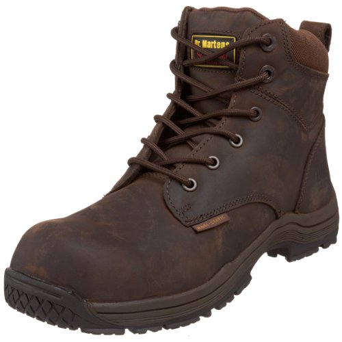 Dr. Martens Men's Falcon ST Composite Toe 6 Eye Boot,Gaucho,13 F(M) UK / 14 D(M) US